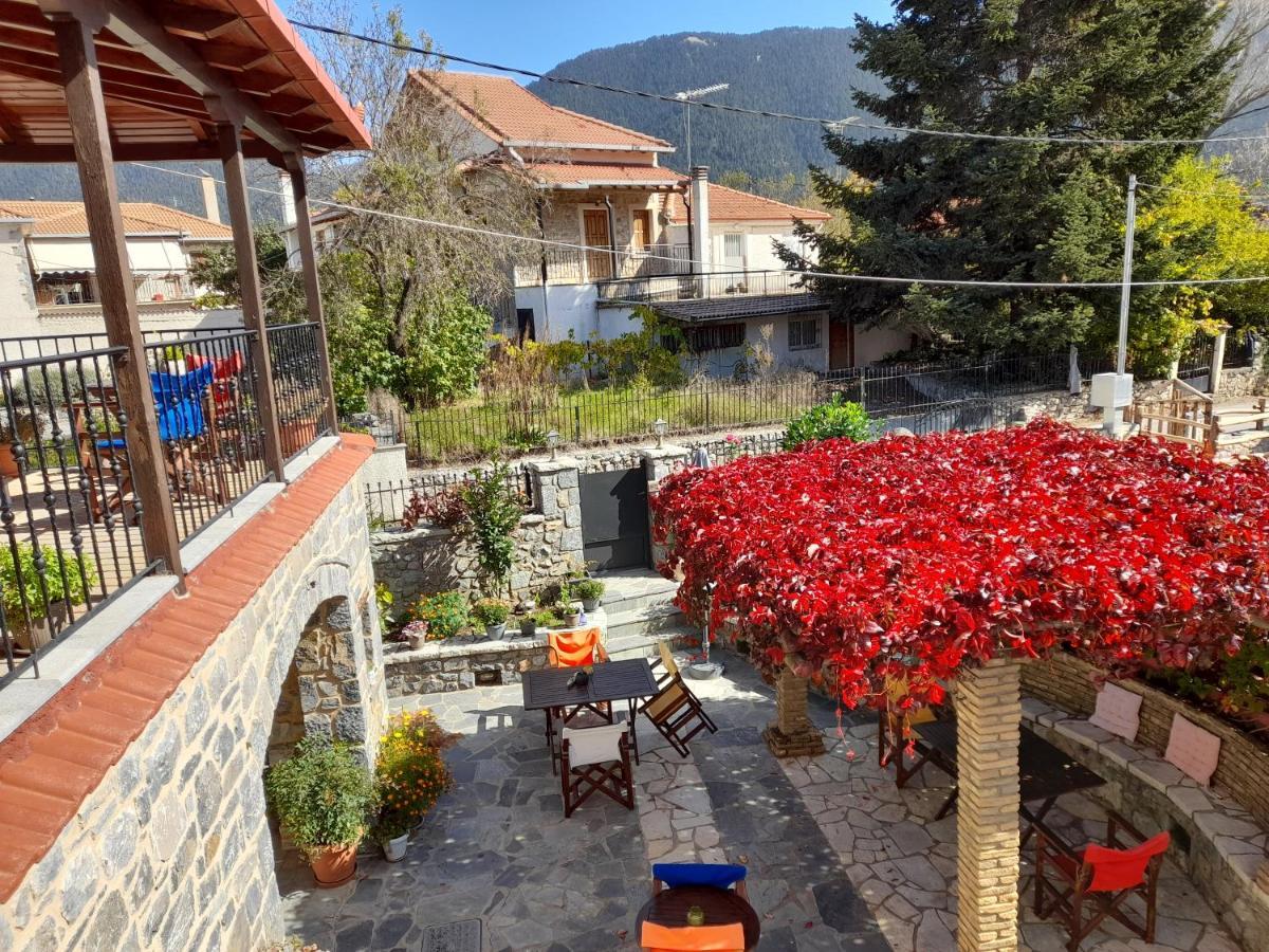 Archontiko Nikolopoulou Hotel Vitina Bagian luar foto